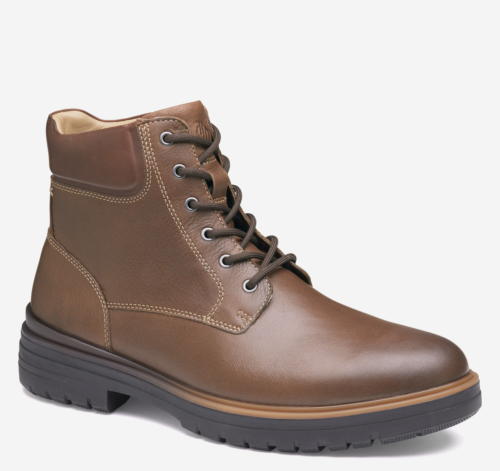 Men's XC4® Henson Plain Toe Boot in Tan Waterproof Full Grain