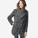 Textured Asymmetrical Jacket image number null