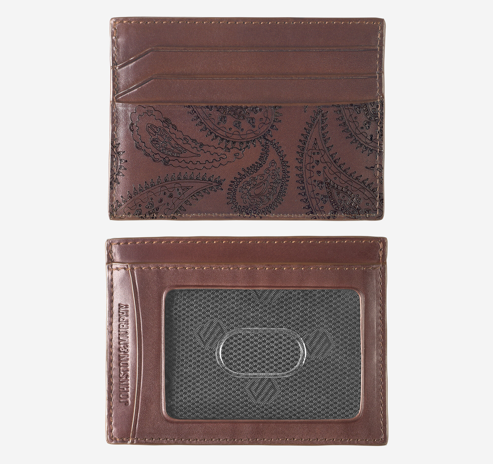 Men's Dress Paisley Weekender Card Wallet | Johnston & Murphy