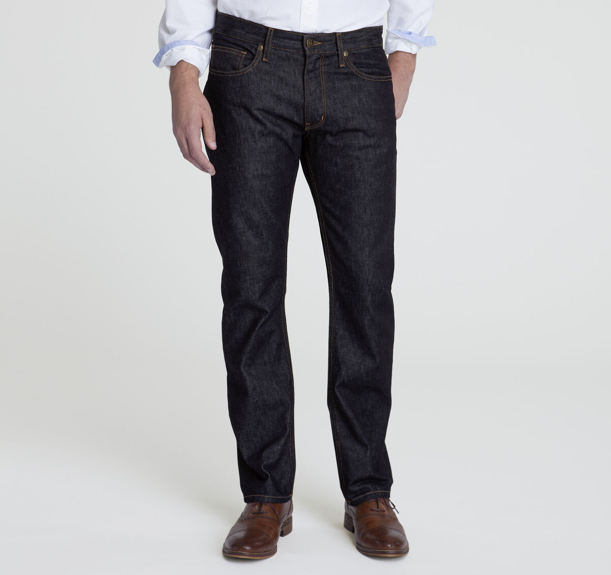 Regular Fit Denim Jeans image number null