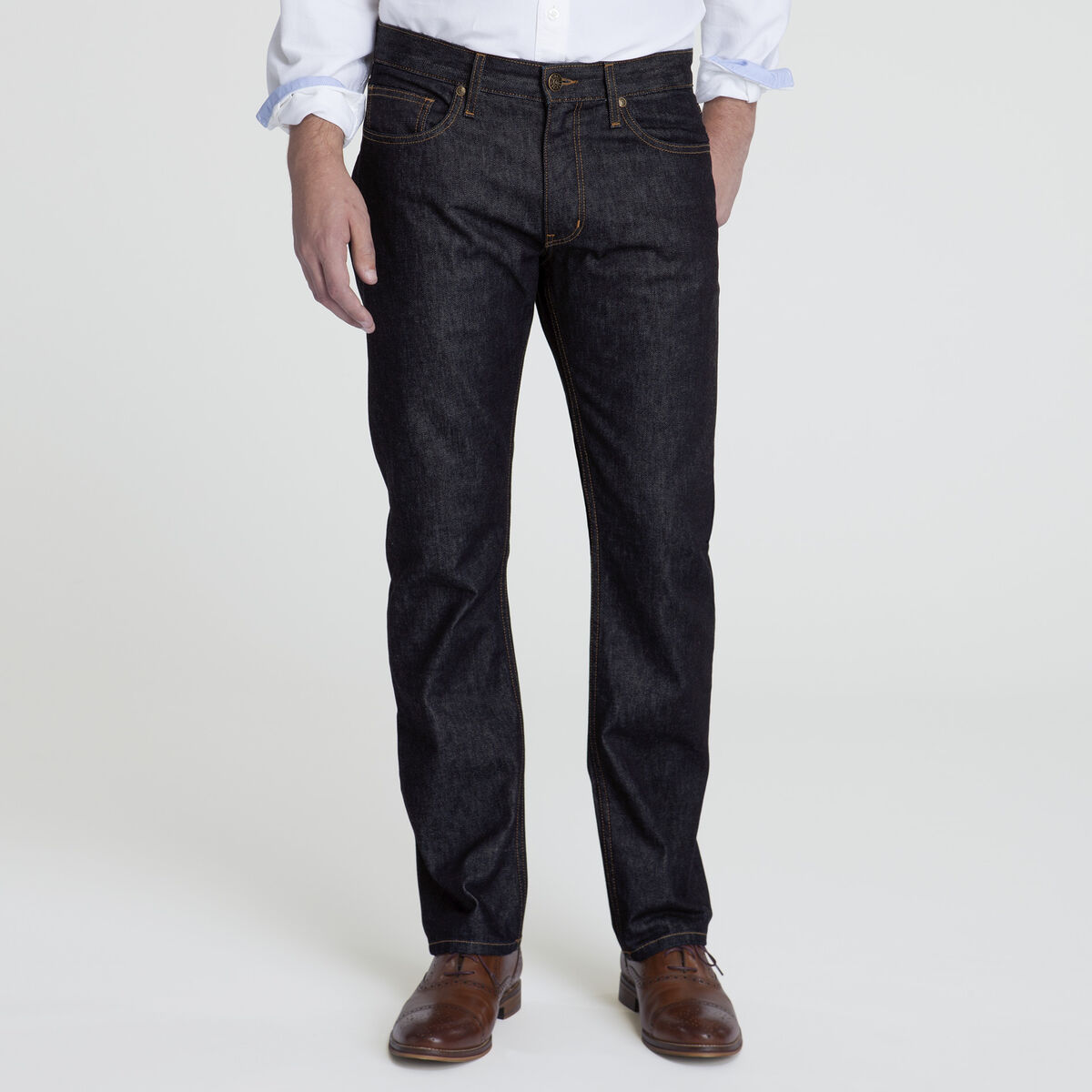 Regular Fit Denim Jeans image number null