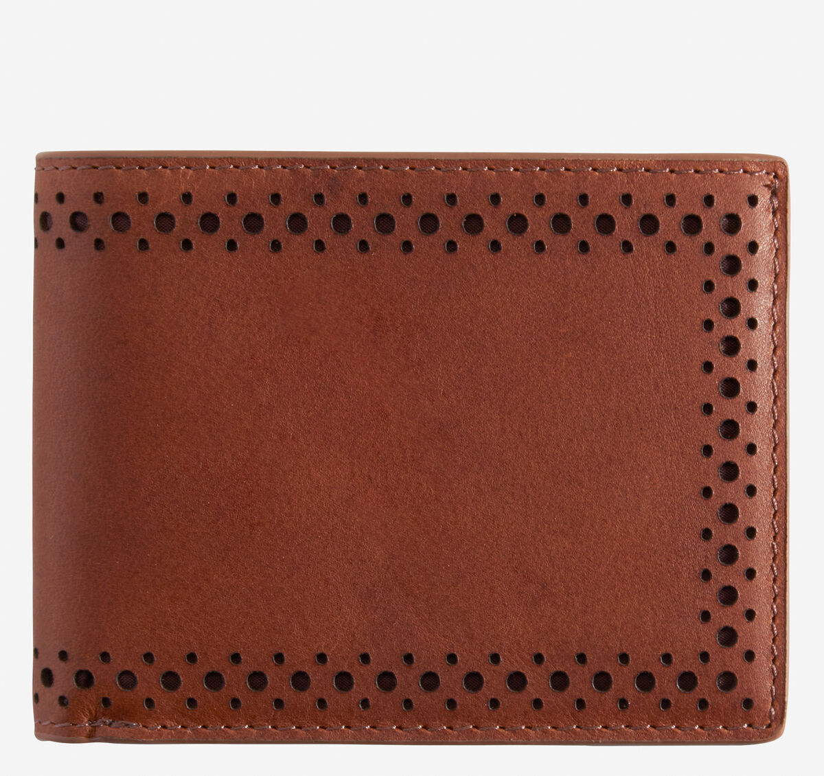 Colorblock Perforated Billfold Wallet image number null