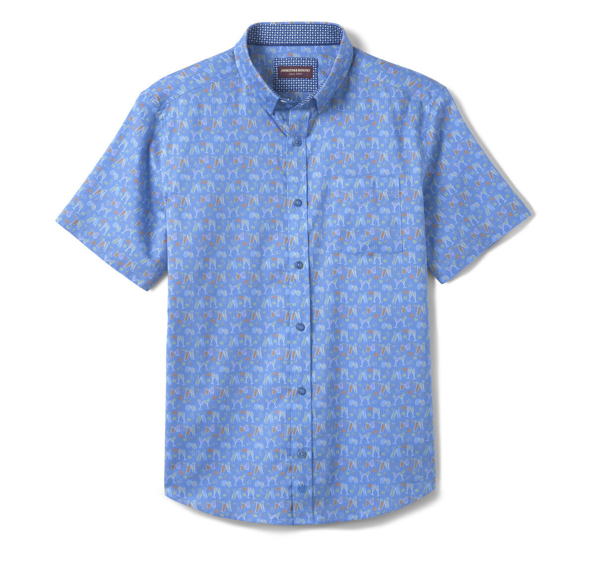 Printed Short-Sleeve Shirt image number null