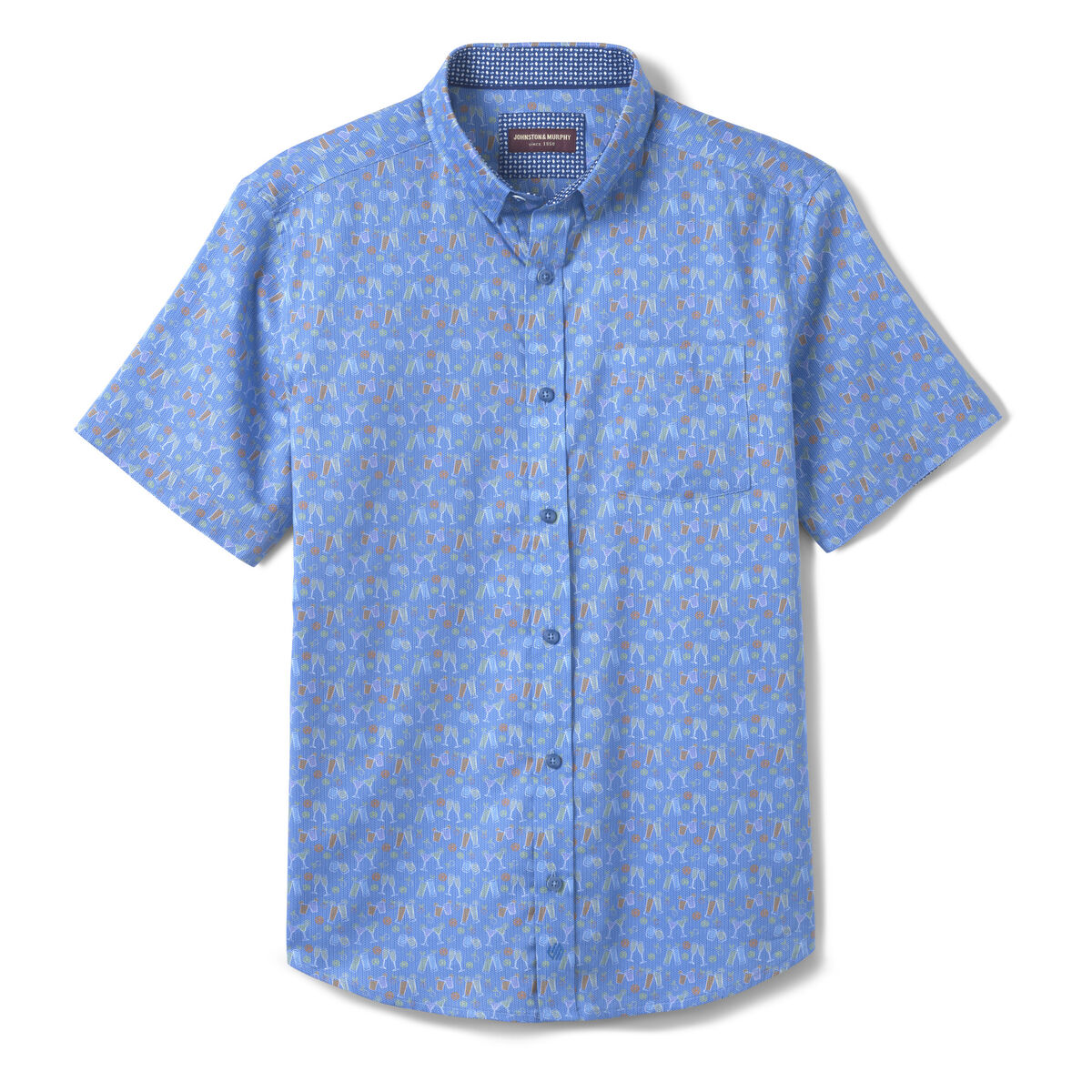 Printed Short-Sleeve Shirt image number null