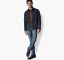 Textured Solid Full Zip image number null