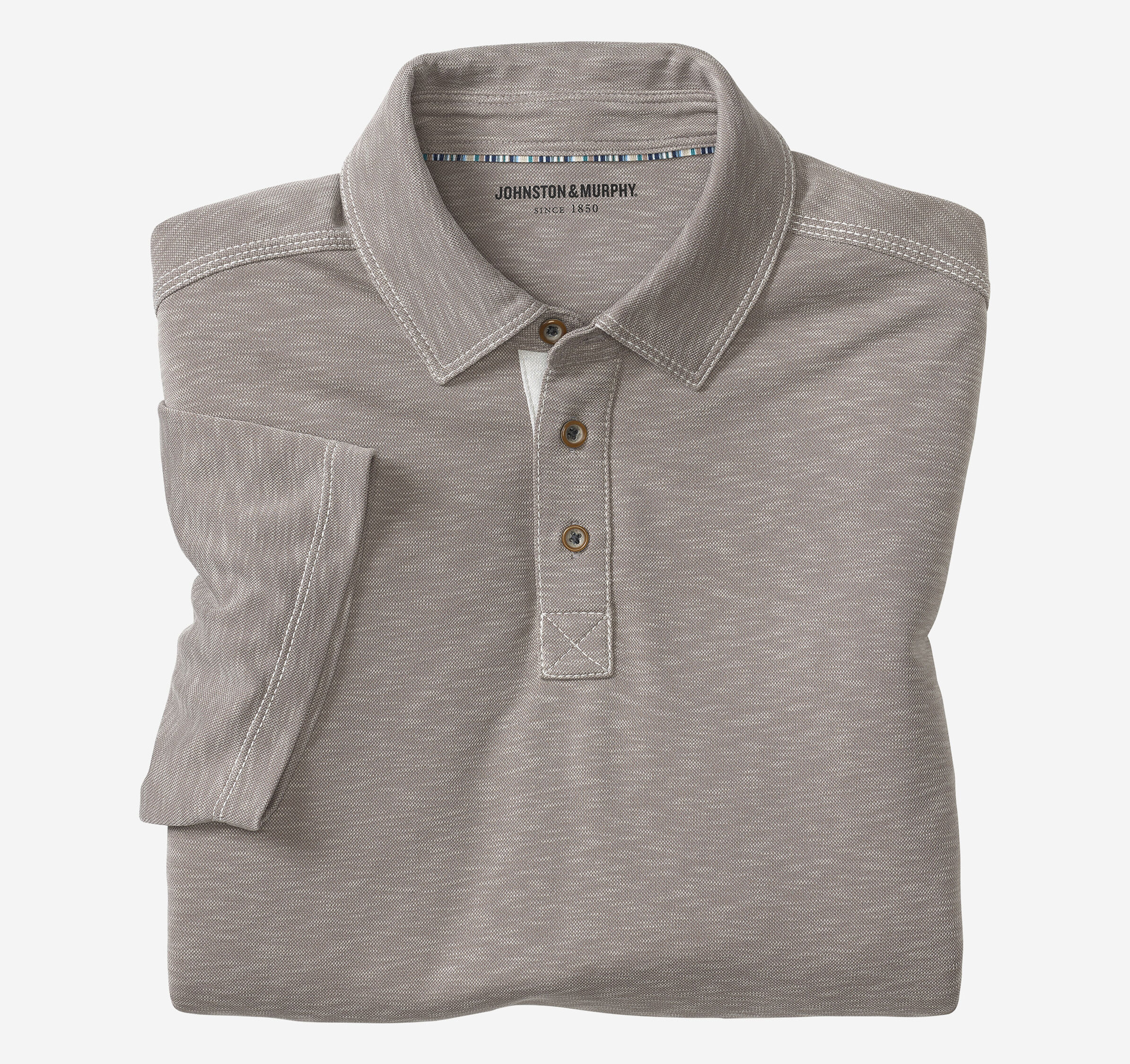 Vintage Slub Polo Johnston & Murphy