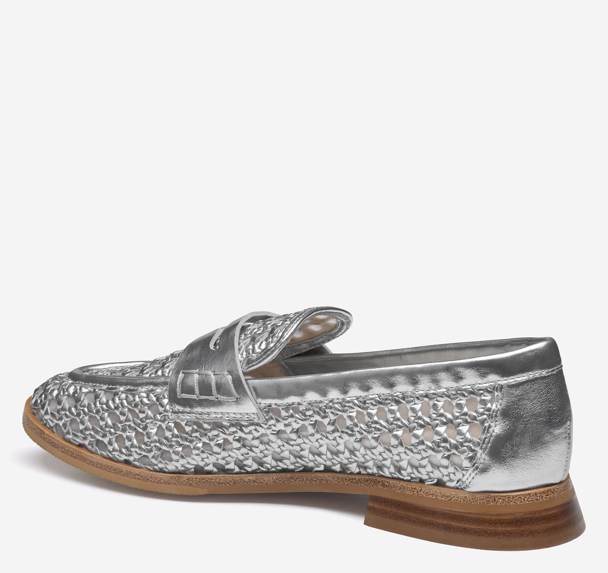 Gillian Woven Penny Loafer