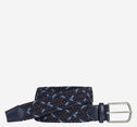Woven Stretch-Knit Belt image number null