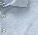 Herringbone Long-Sleeve Polo image number null