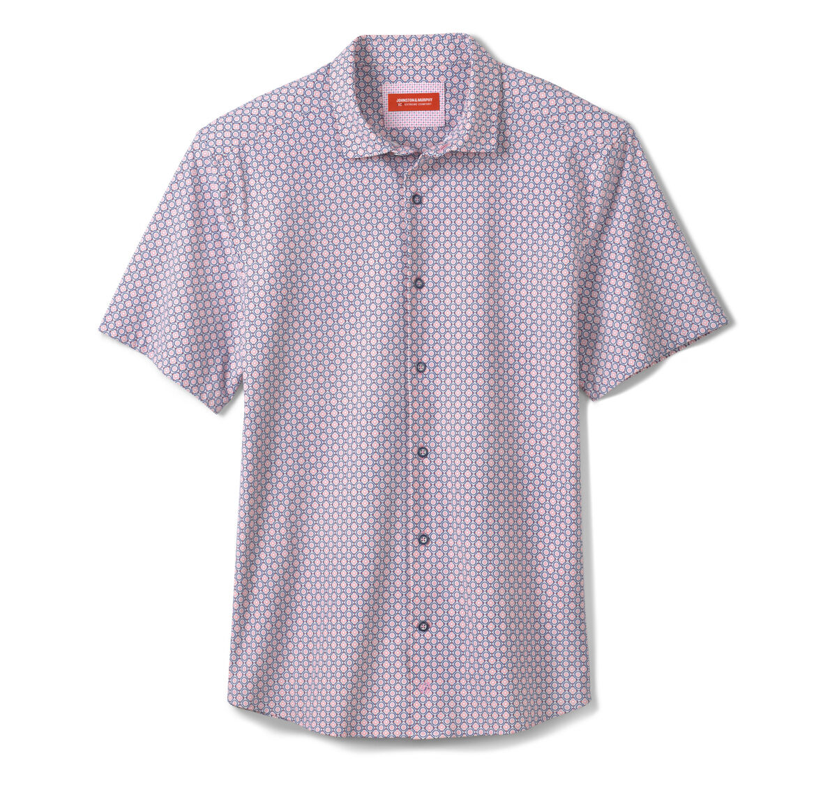 XC+&trade; Motion Short-Sleeve Print Knit Shirt image number null