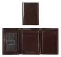 Italian Leather Trifold Wallet image number null