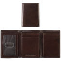 Italian Leather Trifold Wallet image number null