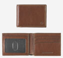Double Contrast Stitch Billfold Wallet image number null
