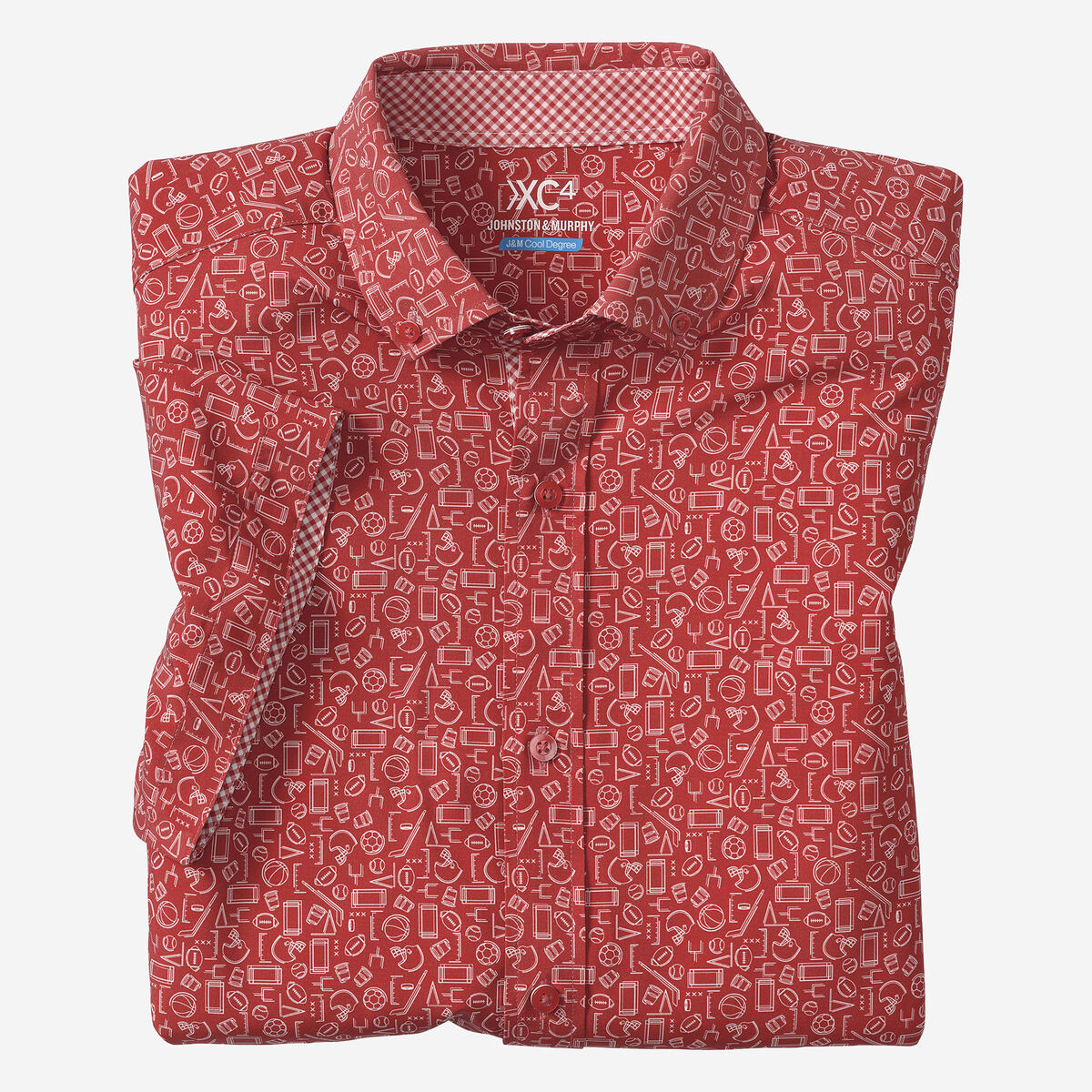 Game Day XC4® Short-Sleeve Multi-Sport Print Shirt image number null