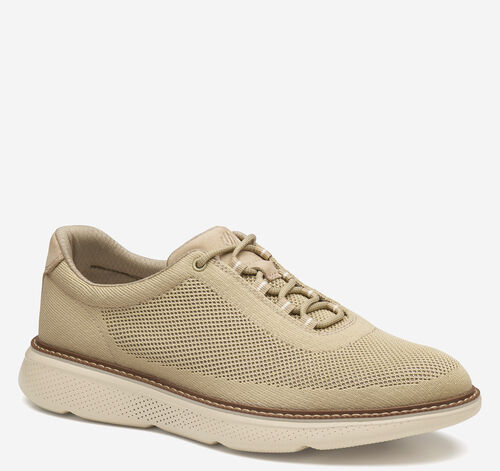 Hayden Knit U-Throat - Beige Knit