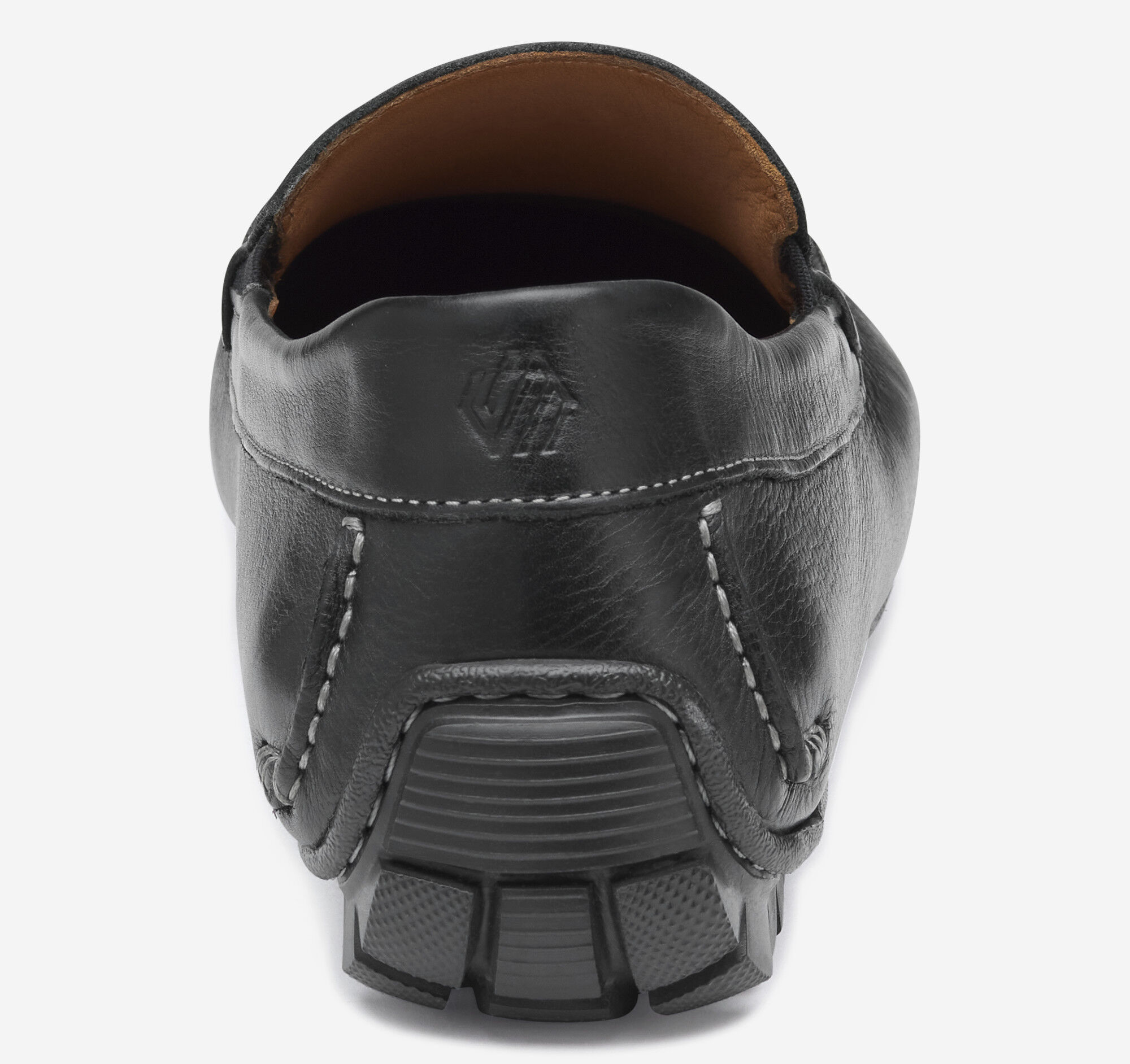 Men's Cort Moc Venetian in Black Full Grain | Johnston & Murphy