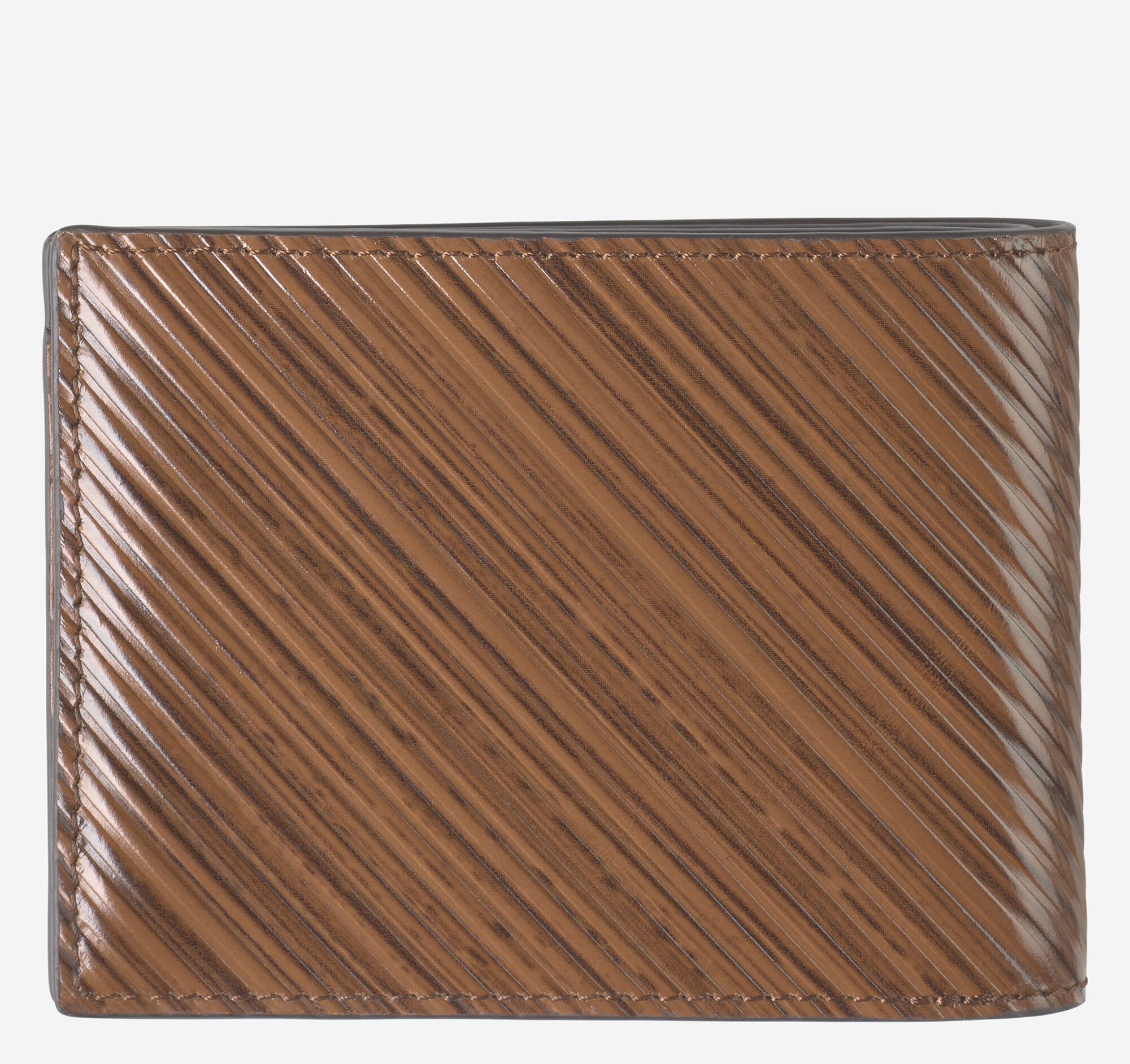 Hudson Diagonal-Etched Billfold Wallet