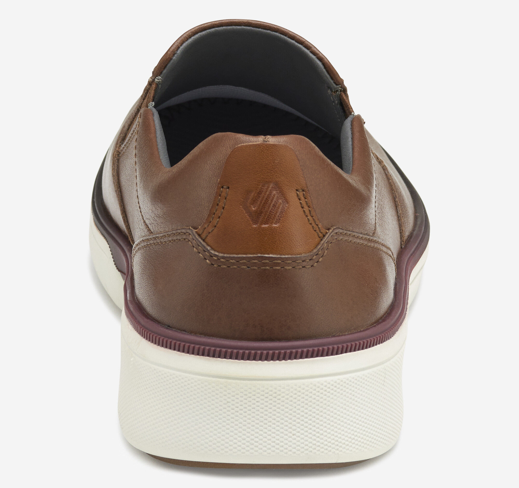 Men's XC4® Foust Slip-On in Mahogany Tumbled Full Grain | Johnston