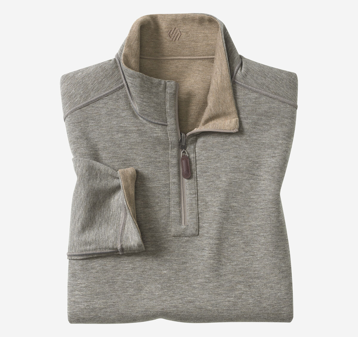 Icon Reversible Quarter-Zip image number null