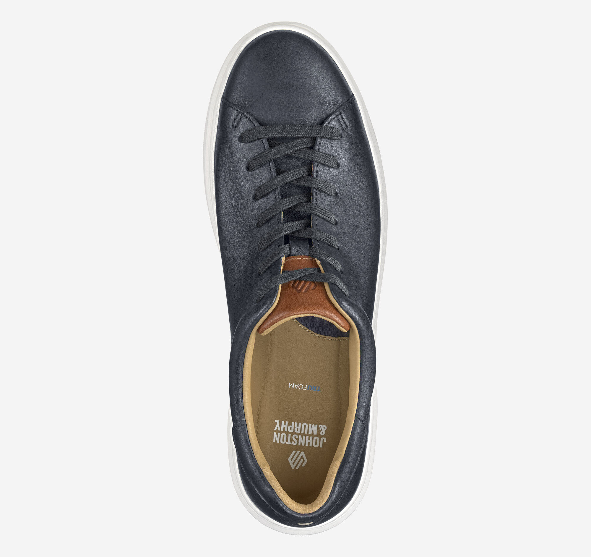Men's Anders Lace-To-Toe in Black Full Grain | Johnston & Murphy