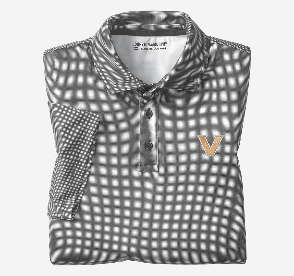Collegiate XC+&trade; Gingham Polo image number null