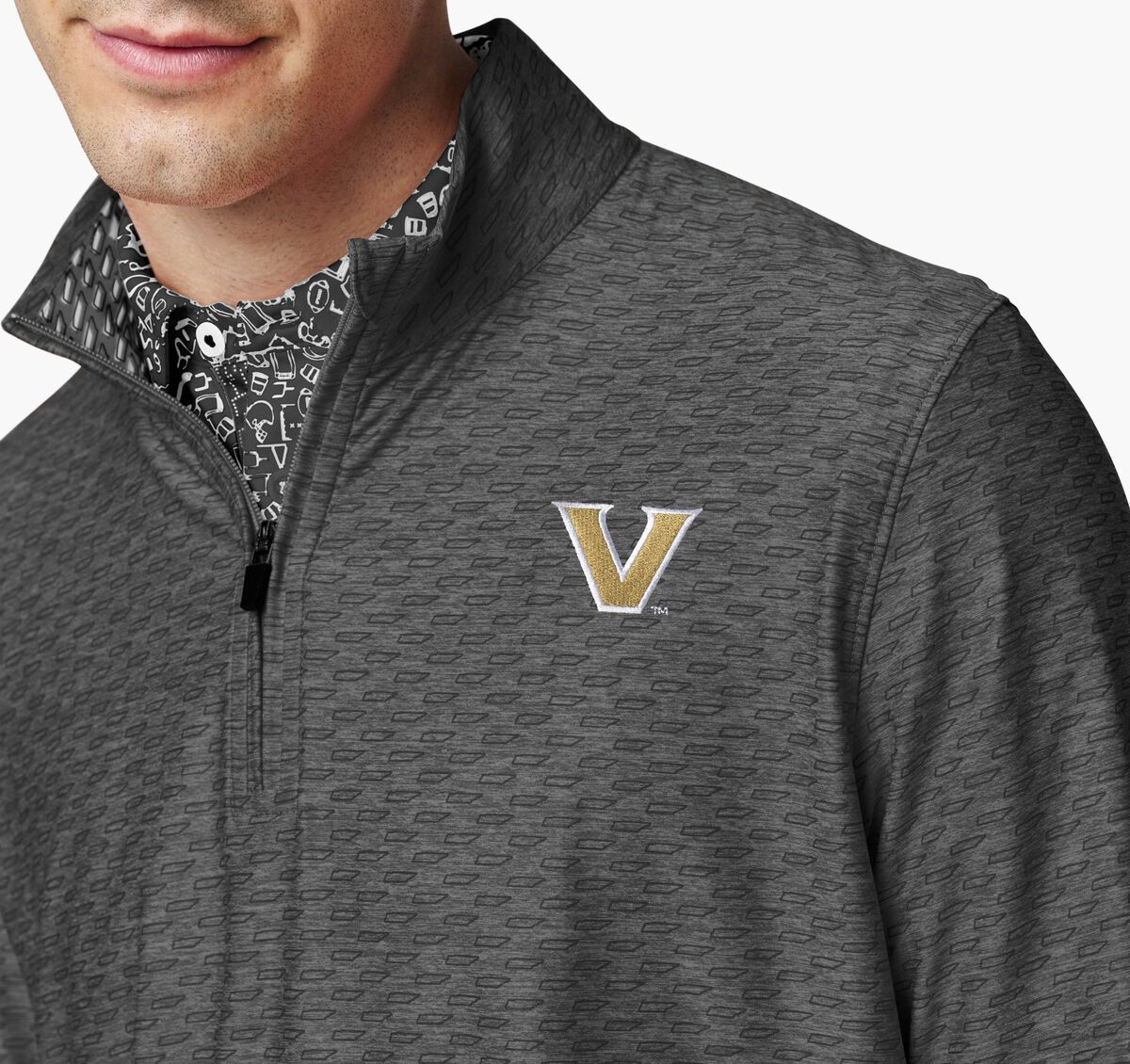 Collegiate XC+&trade; State Print Quarter-Zip image number null