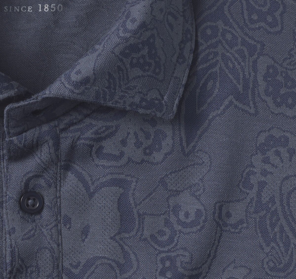 Evans Jacquard Polo image number null