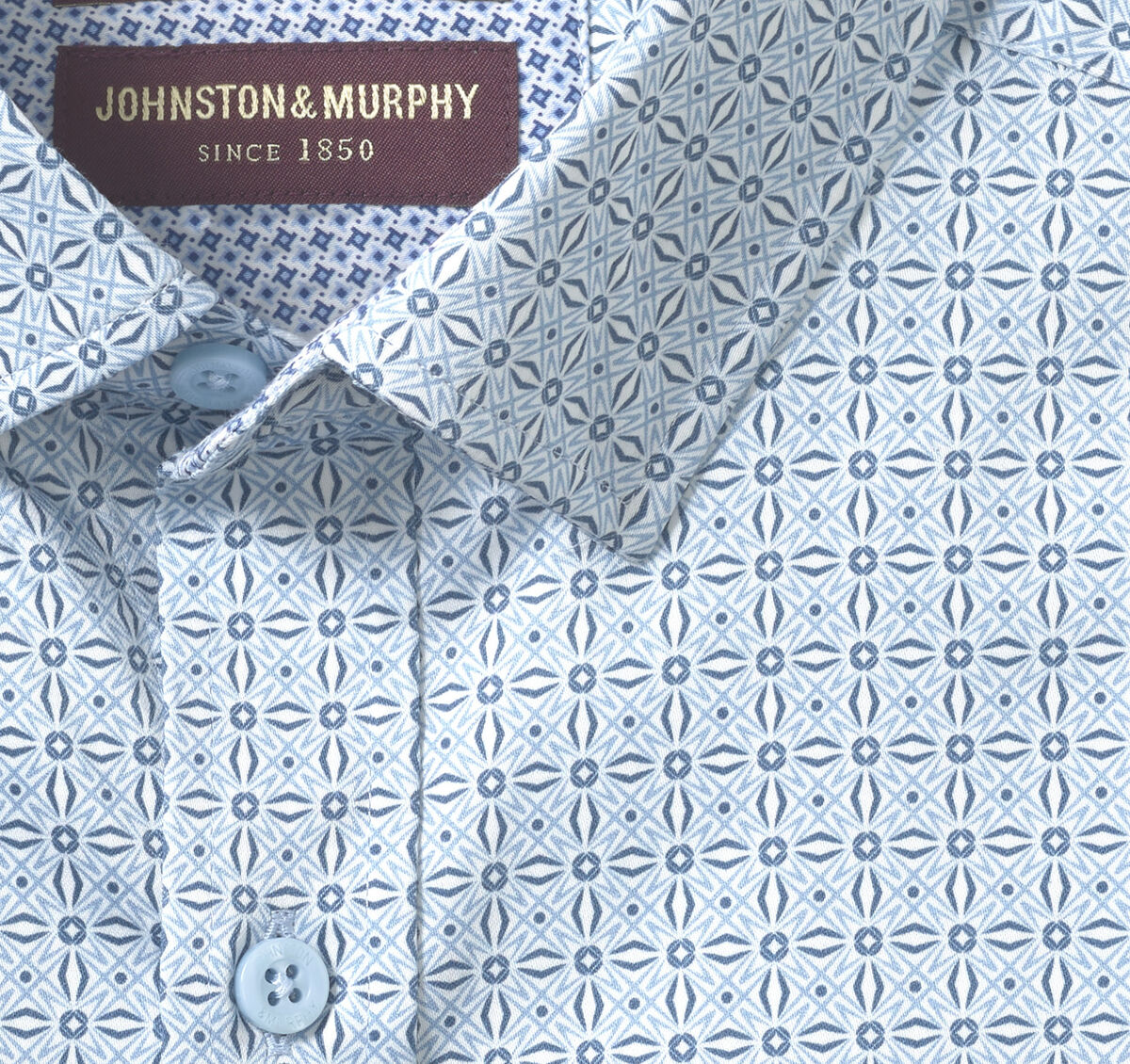 Logan Printed Long-Sleeve Shirt image number null