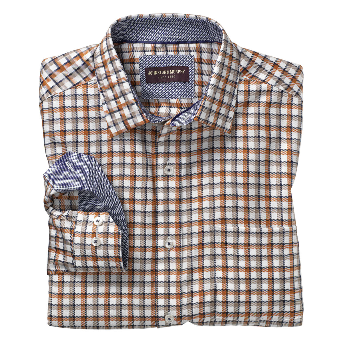 Angled Frame Check Shirt image number null