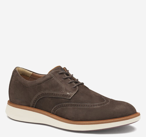 XC+™ Parker Wingtip - Brown Waterproof Nubuck