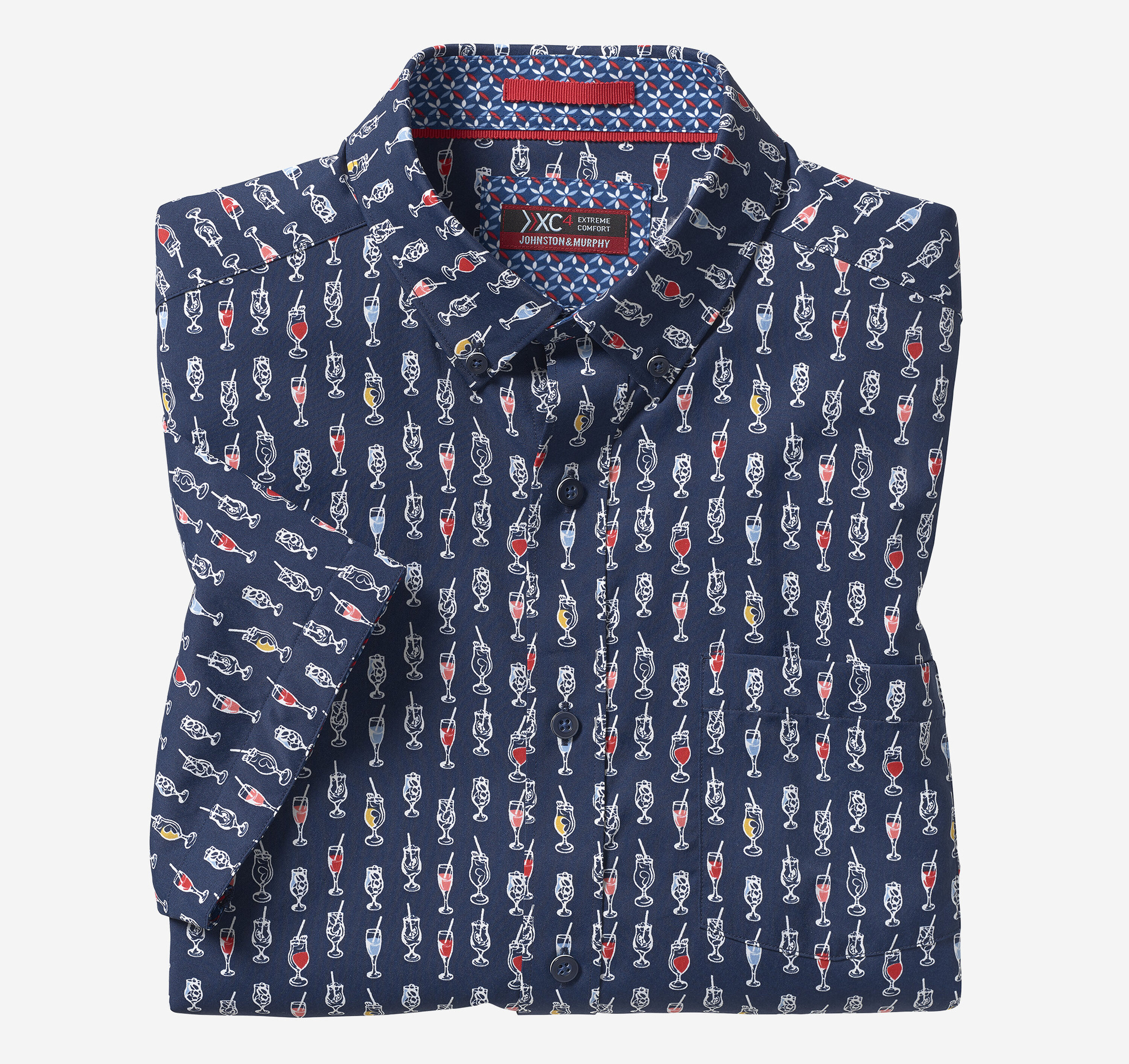 Johnston & Murphy Johnston & Murphy XC4 Short Sleeve Shirt