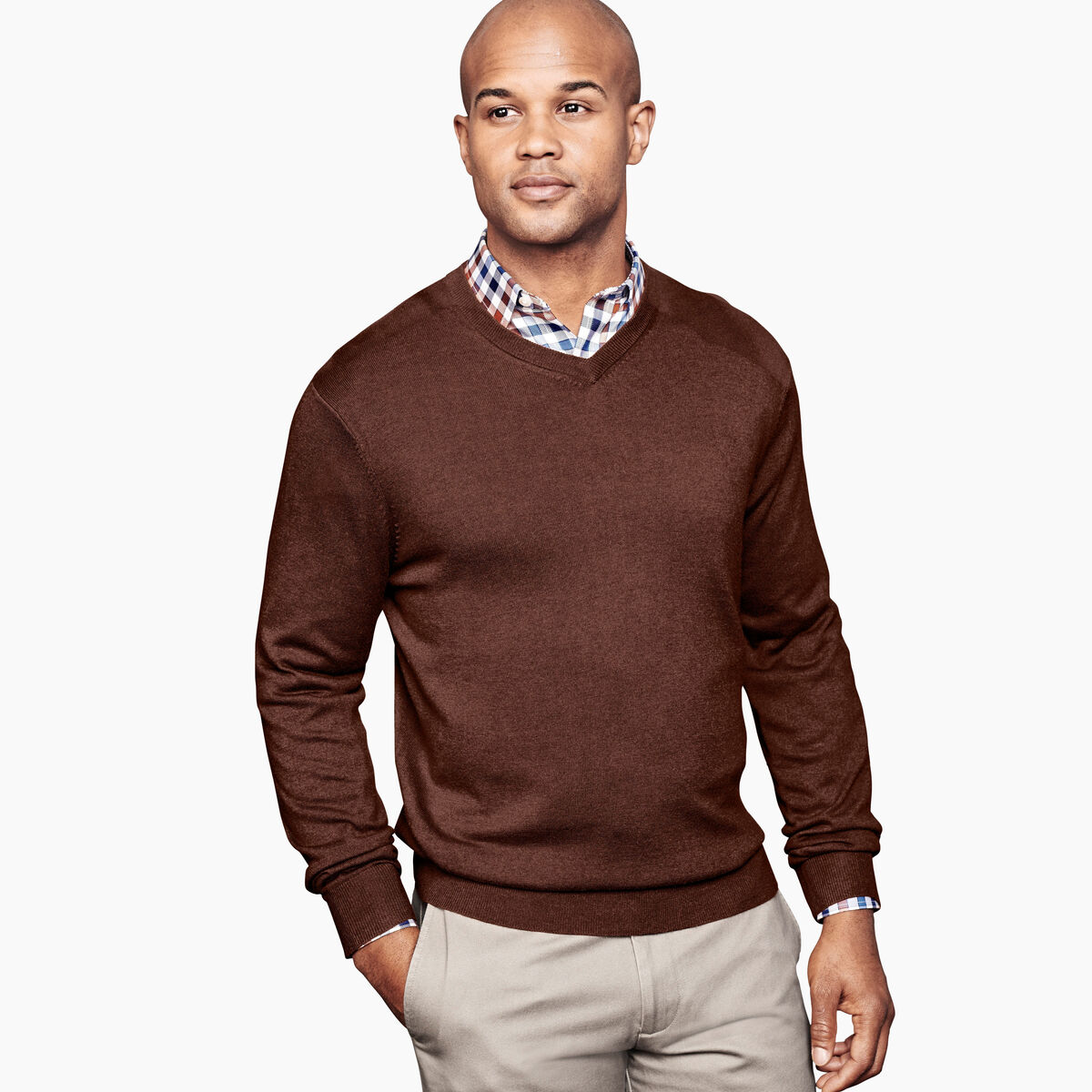 V-Neck Sweater image number null