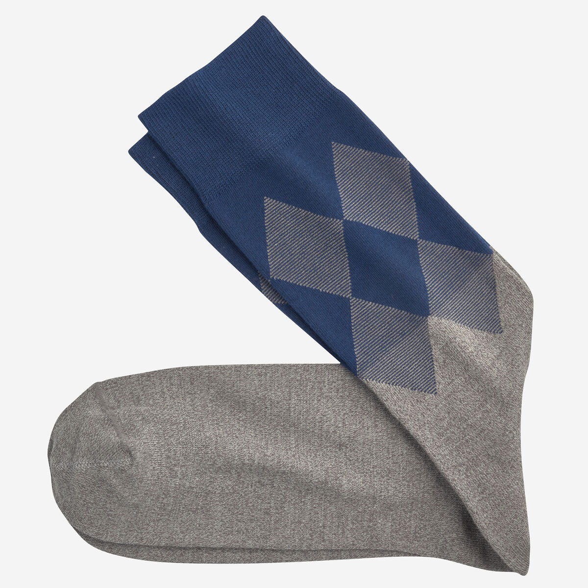 Argyle Colorblock Socks image number null