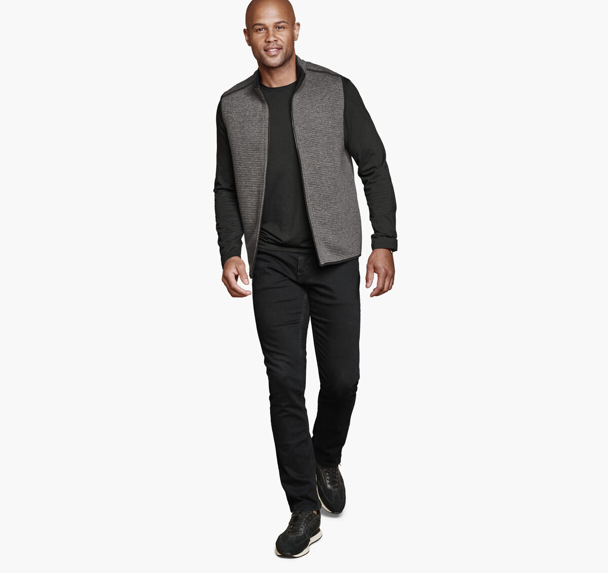 Reversible Channel Quilted Vest image number null