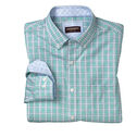 Triple Line Check Button-Down Collar Shirt image number null