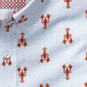 Lobster Print Short-Sleeve Shirt image number null