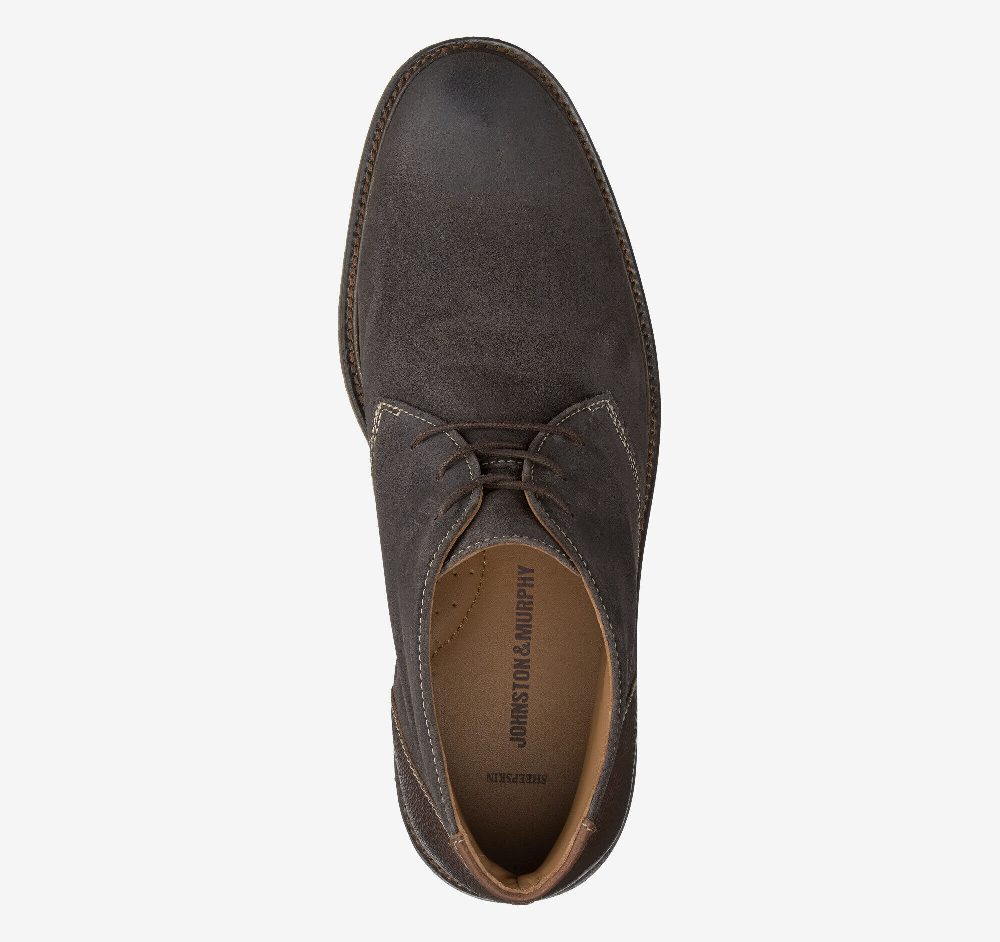 johnston and murphy sheepskin chukka