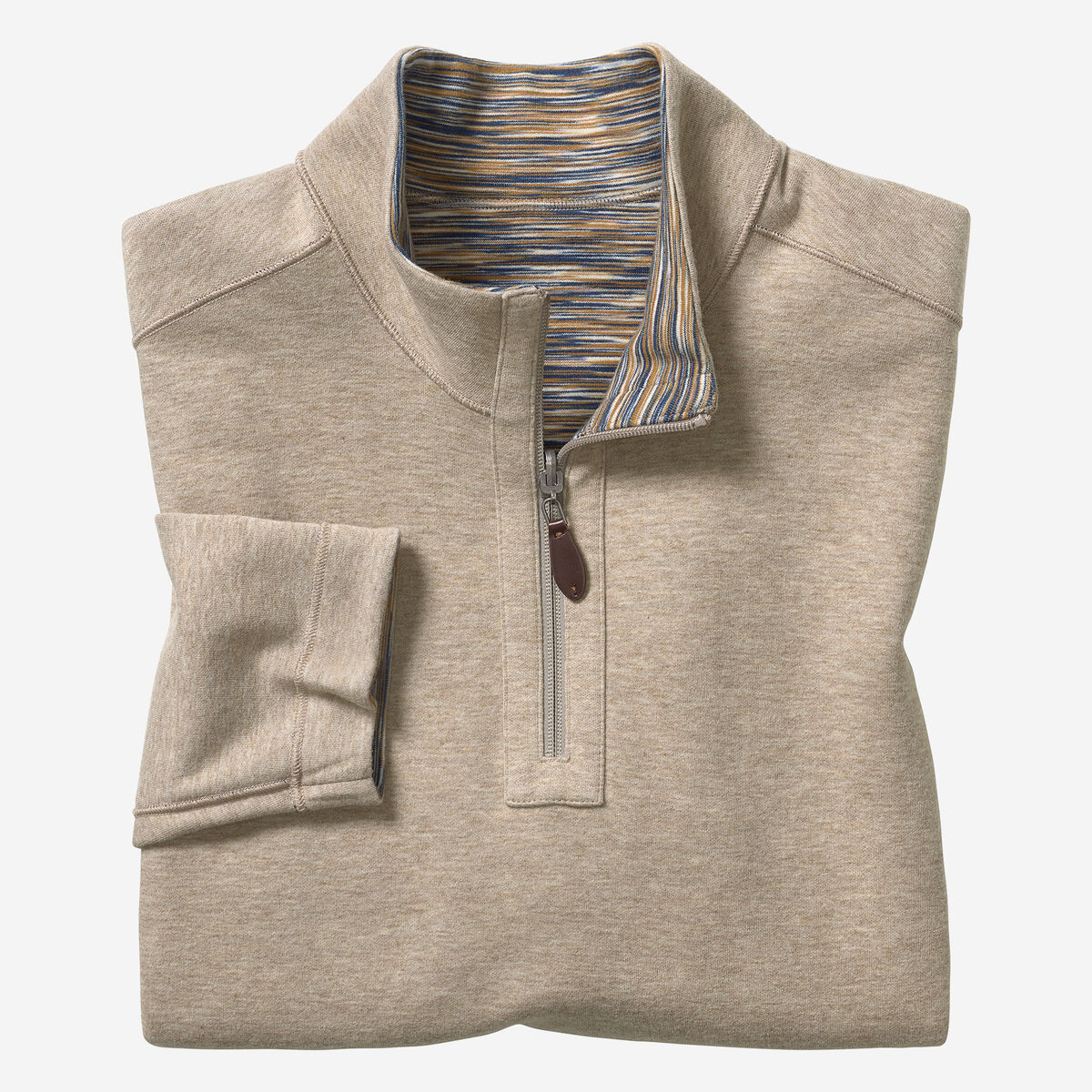 Reversible Space-Dyed Quarter-Zip image number null