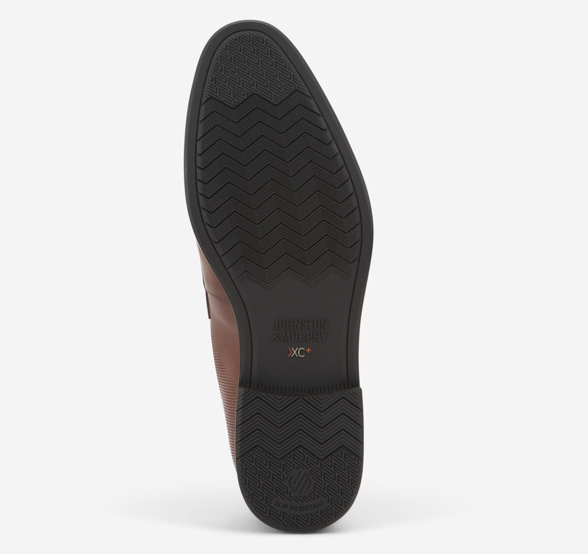 Men's XC+™ Copley Penny Loafer in Cognac Waterproof Full Grain