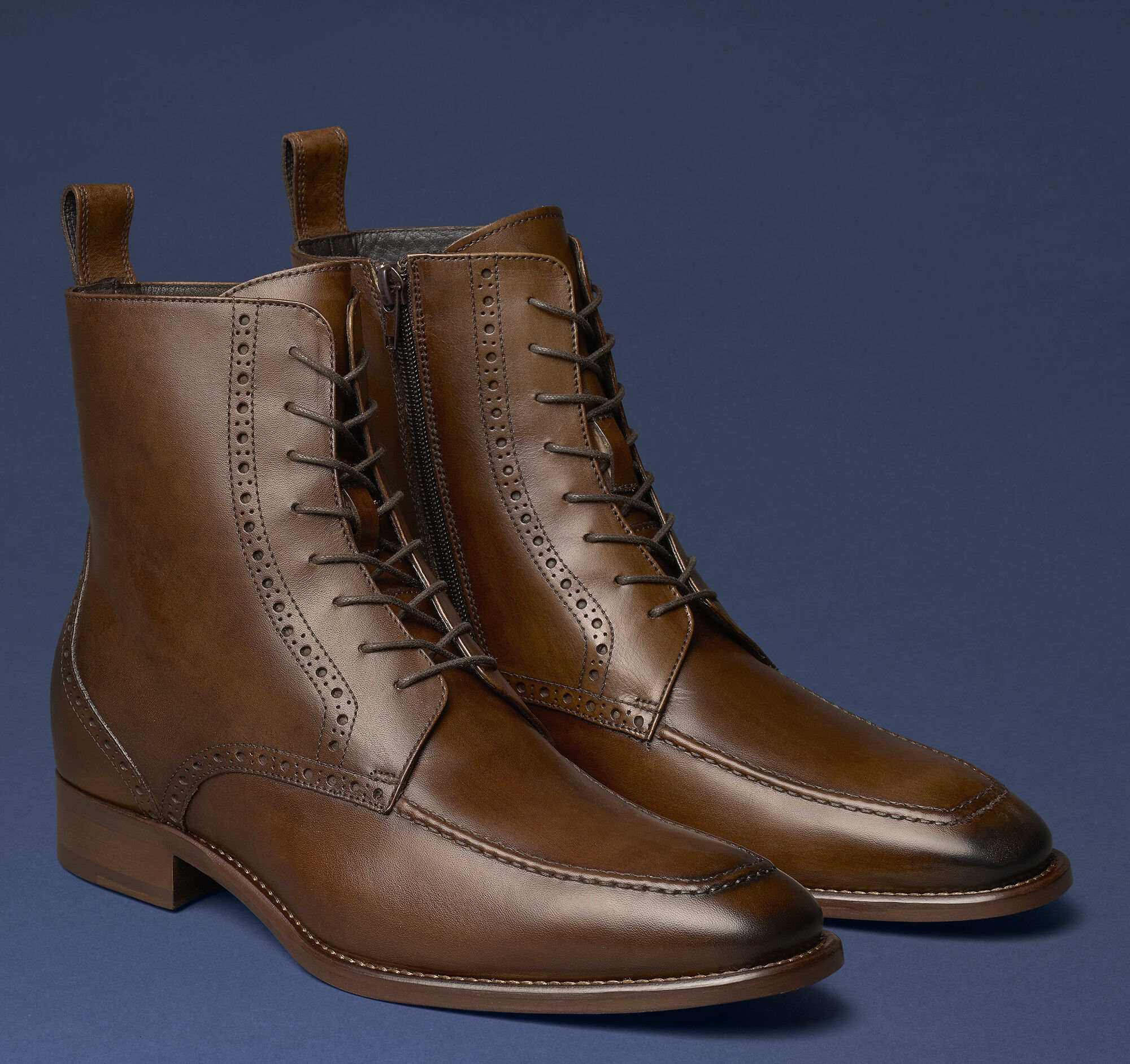 johnston and murphy rutledge moc toe boot