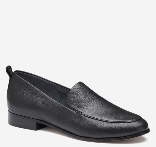 Ali Loafer - Black Calfskin