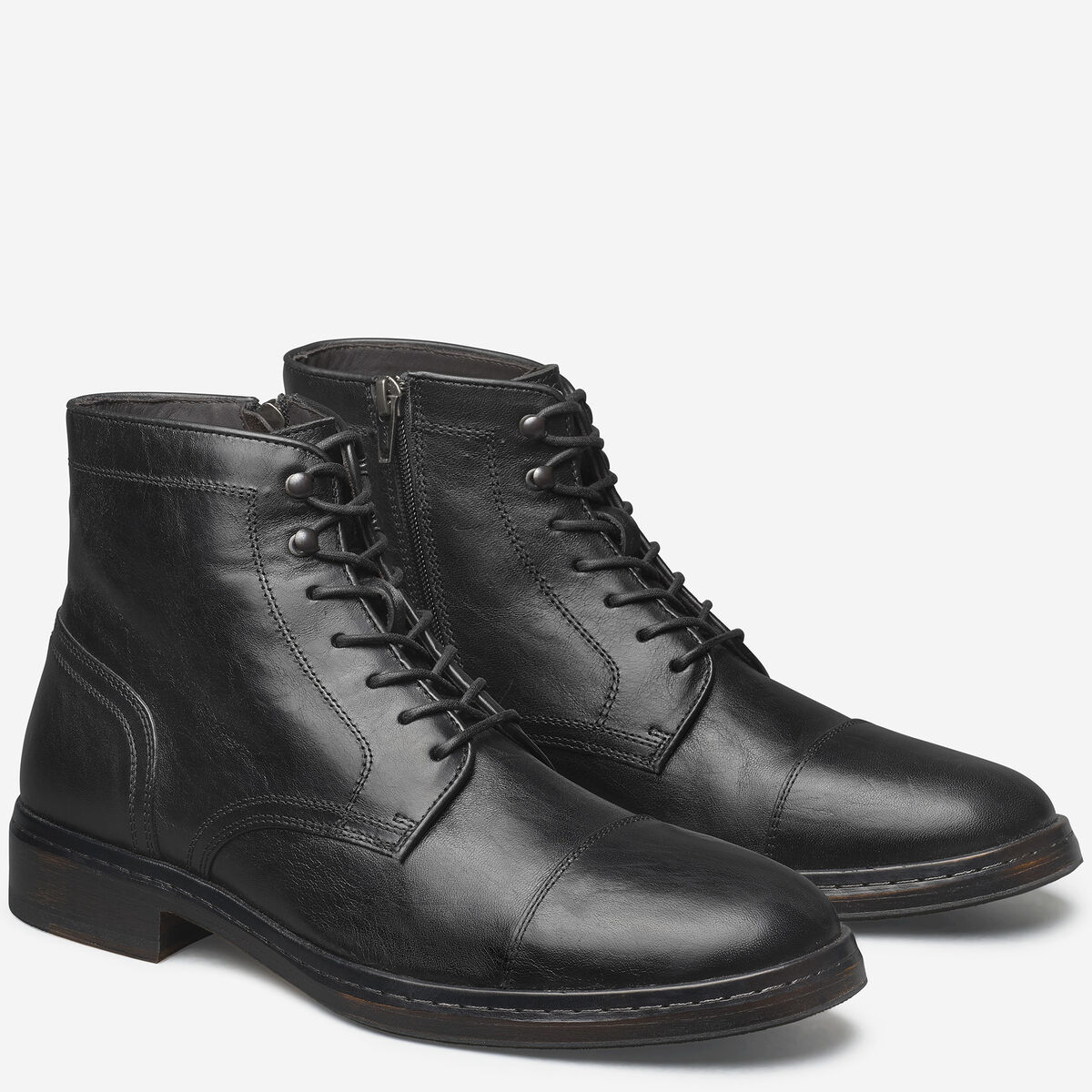 Langley Cap Toe Zip Boot image number null