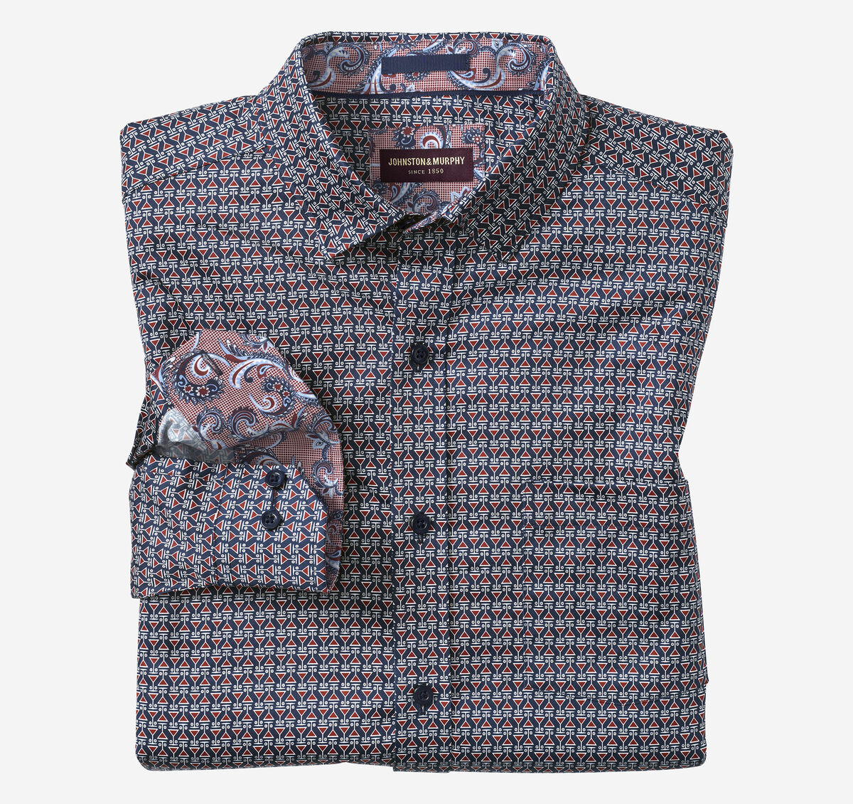 Printed Cotton Shirt image number null