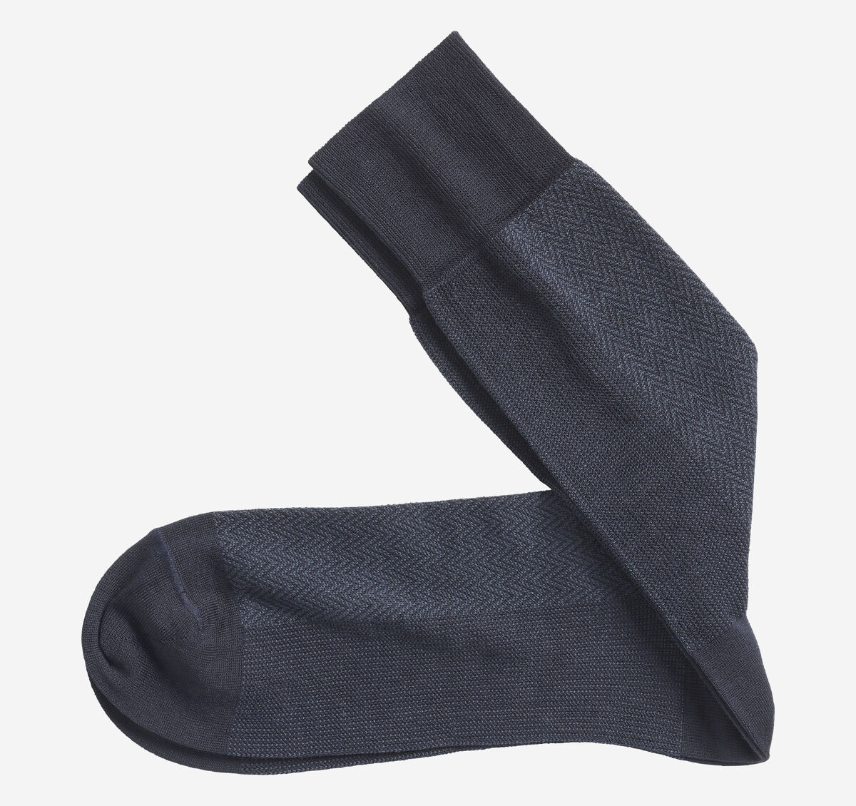 Herringbone Panel Socks image number null
