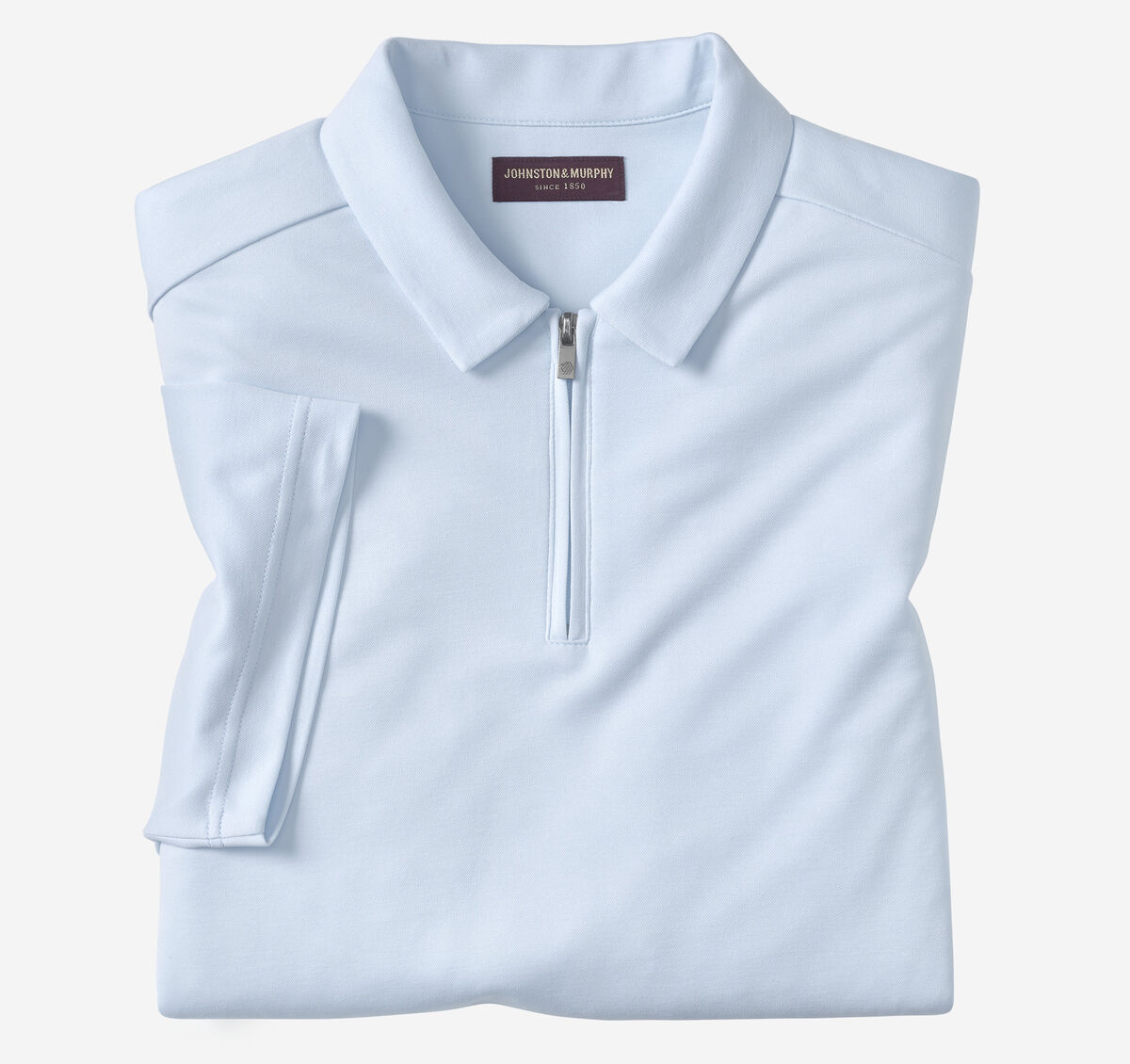 Vintage Birdseye Zip Polo image number null