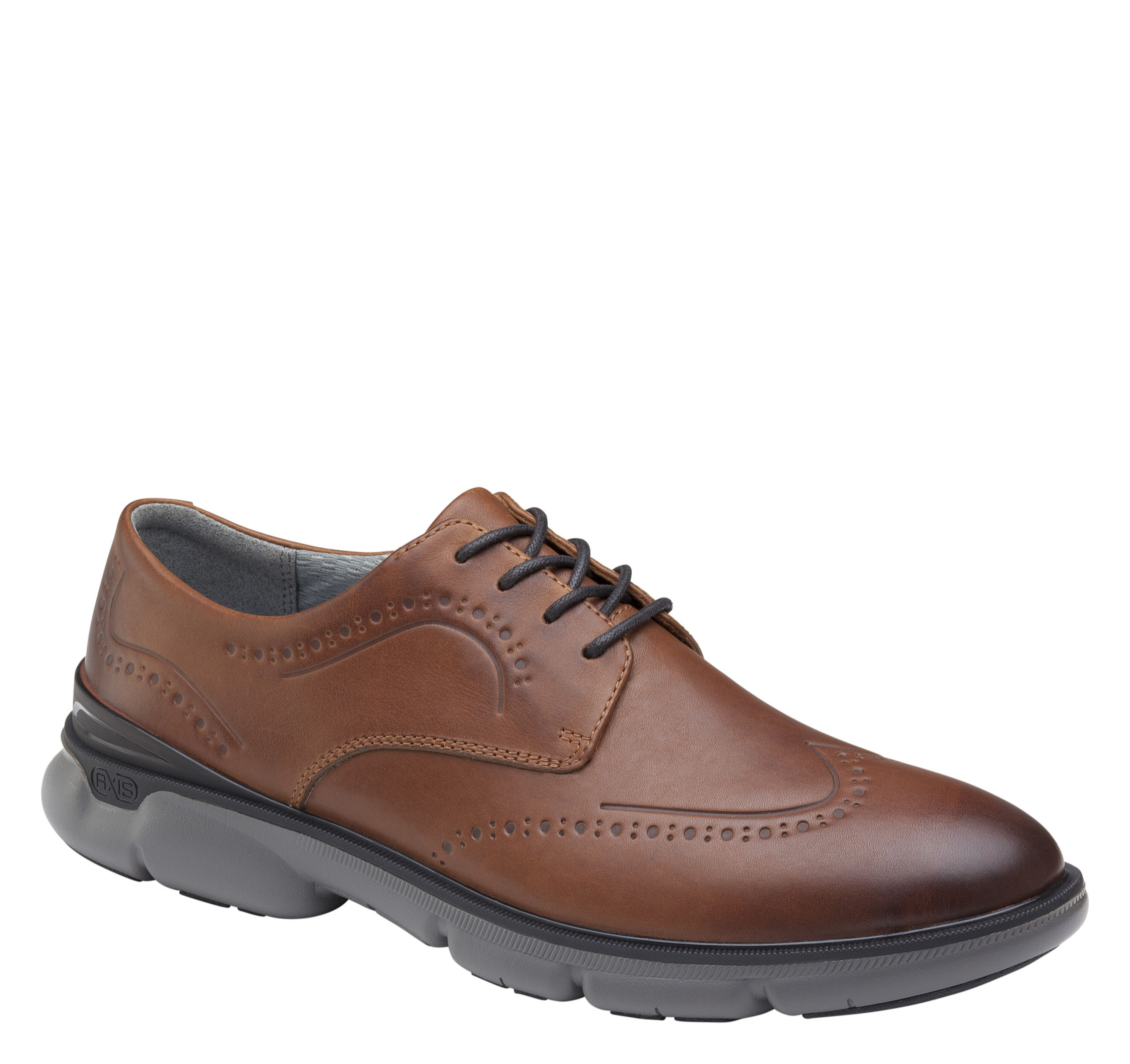Johnston & Murphy Mens Leather Wingtip‎ Oxford Tan Brown Shoes 12M Amazon.com: Johnston & Murphy Men main image 4