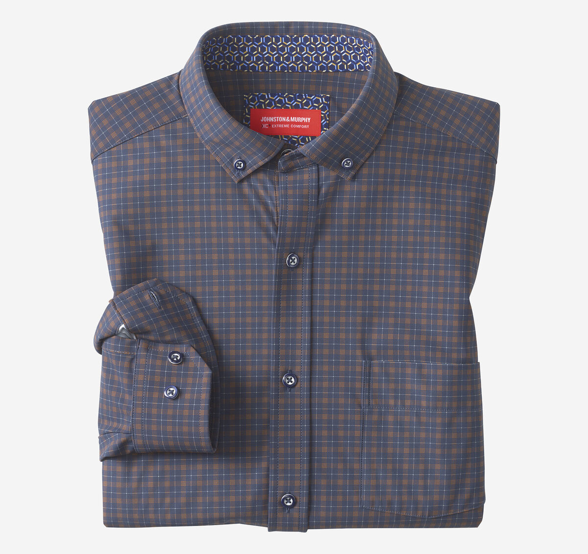 XC+&trade; Motion Long-Sleeve Sport Knit Shirt image number null