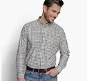 Plaid Corduroy Shirt image number null