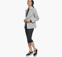 Tweed Blazer with Removable Hooded Bib image number null
