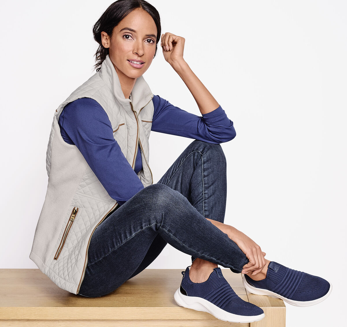 Quilted Vest image number null